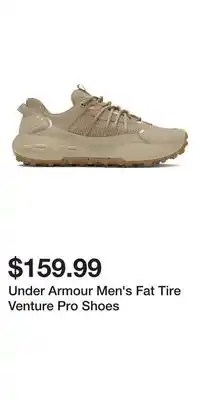 Sport Chek Under Armour Men's Fat Tire Venture Pro Shoes offer