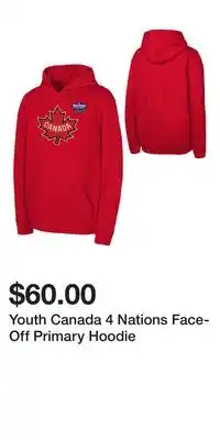 Sport Chek Youth Canada 4 Nations Face-Off Primary Hoodie offer