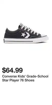 Sport Chek Converse Kids' Grade-School Star Player 76 Shoes offer