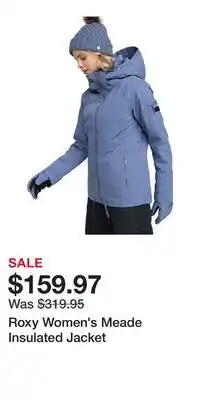 Sport Chek Roxy Women's Meade Insulated Jacket offer