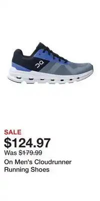 Sport Chek On Men's Cloudrunner Running Shoes offer