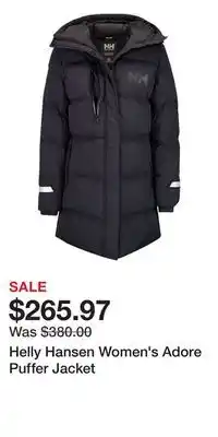 Sport Chek Helly Hansen Women's Adore Puffer Jacket offer