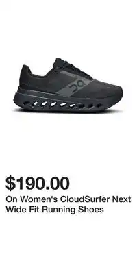 Sport Chek On Women's CloudSurfer Next Wide Fit Running Shoes offer