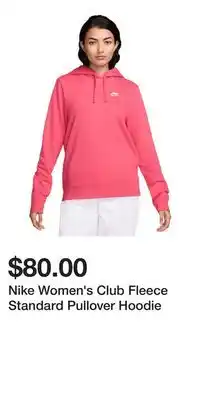 Sport Chek Nike Women's Club Fleece Standard Pullover Hoodie offer