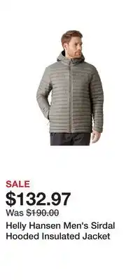 Sport Chek Helly Hansen Men's Sirdal Hooded Insulated Jacket offer