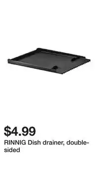 IKEA RINNIG Dish drainer, double-sided offer