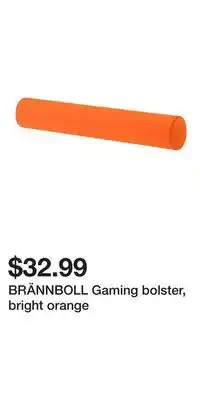 IKEA BRÄNNBOLL Gaming bolster, bright orange offer