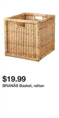 IKEA BRANÄS Basket, rattan offer