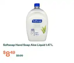 Voilà Softsoap Hand Soap Aloe Liquid 1.47 L offer