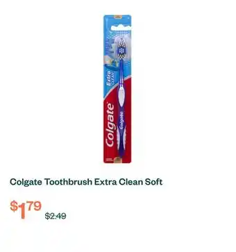 Voilà Colgate Toothbrush Extra Clean Soft offer