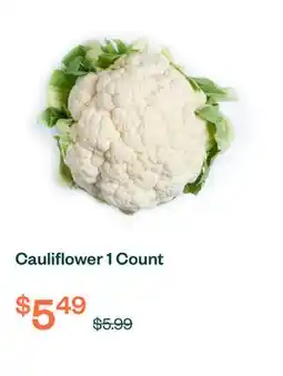 Voilà Cauliflower 1 Count offer