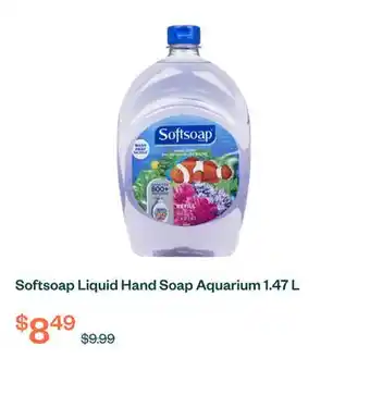 Voilà Softsoap Liquid Hand Soap Aquarium 1.47 L offer