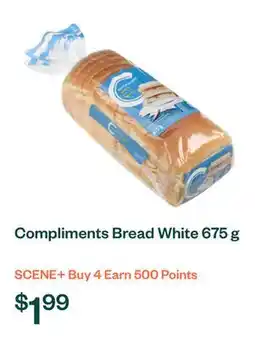 Voilà Compliments Bread White 675 g offer