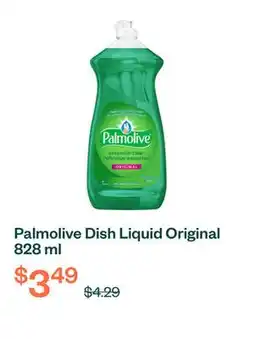 Voilà Palmolive Dish Liquid Original 828 ml offer