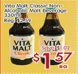 Sunny Food Mart Vita Malt Classic Non-Alcoholic Malt Beverages offer