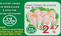 Sunny Food Mart Halal Chicken Drumstick offer