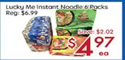 Sunny Food Mart Lucky Me Instant Noodle 6 Packs offer