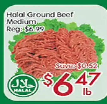 Sunny Food Mart Halal Ground Beef Medium offer