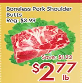 Sunny Food Mart Boneless Pork Shoulder Butts offer