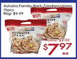 Sunny Food Mart Ashoka Family Pack Tandoori Naan offer