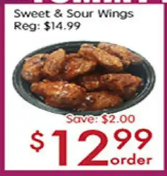 Sunny Food Mart Sweet & Sour Wings offer