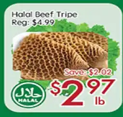 Sunny Food Mart Halal Beef Tripe offer