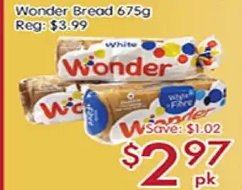 Sunny Food Mart Wonder Bread offer