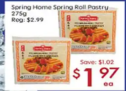 Sunny Food Mart Spring Home Spring Roll Pastry offer