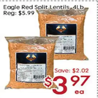 Sunny Food Mart Eagle Red Split Lentils offer