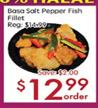 Sunny Food Mart Basa Salt Pepper Fish Fillet offer