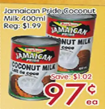 Sunny Food Mart Jamaican Pride Coconut Milk offer