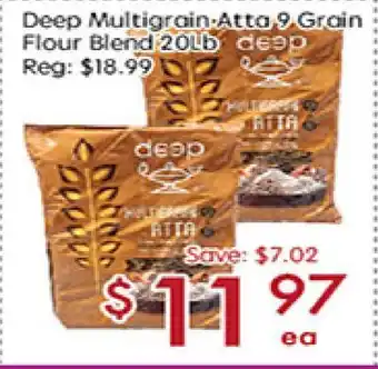 Sunny Food Mart Deep Multigrain Atta 9 grain flour Blend offer