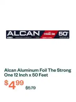 Voilà Alcan Aluminum Foil The Strong One 12 Inch x 50 Feet offer