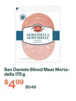 Voilà San Daniele Sliced Meat Mortadella 175 g offer