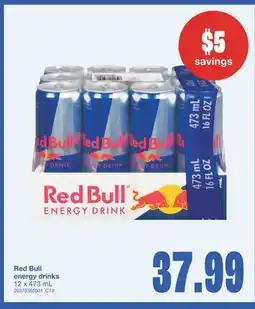 Wholesale Club RED BULL ENERGY DRINKS, 12 X 473 ML offer