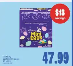 Wholesale Club EASTER MINI EGGS, 48 x 33 g offer