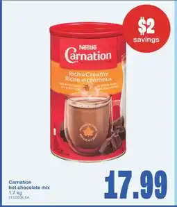 Wholesale Club HOT CHOCOLATE MIX, 1.7 KG offer