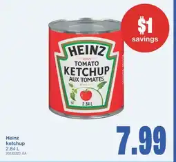 Wholesale Club KETCHUP, 2.84 L offer