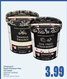 Wholesale Club SUPER PREMIUM PLUS ICE CREAM, 500 ML offer