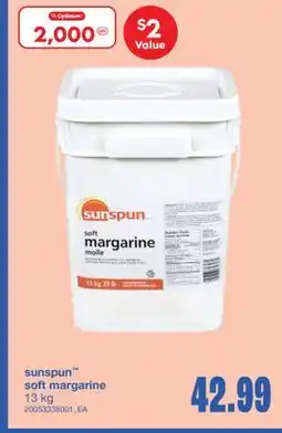 Wholesale Club SOFT MARGARINE, 13 kg offer