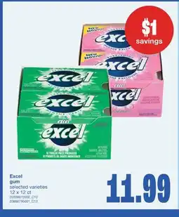 Wholesale Club GUM, 12 X 12 CT offer