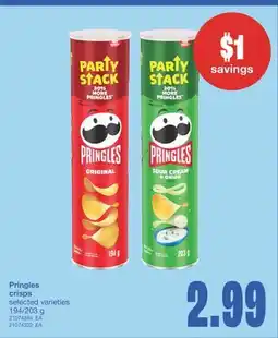 Wholesale Club PRINGLES CRISPS, 194/203 g offer