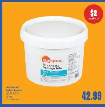 Wholesale Club FETA CHEESE, 3 kg offer