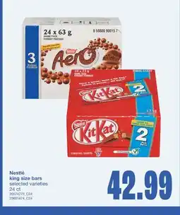 Wholesale Club NESTLÉ KING SIZE BARS, 24 ct offer