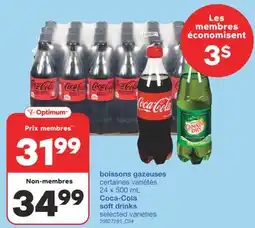 Wholesale Club SOFT DRINKS, 24 X 500 ML offer