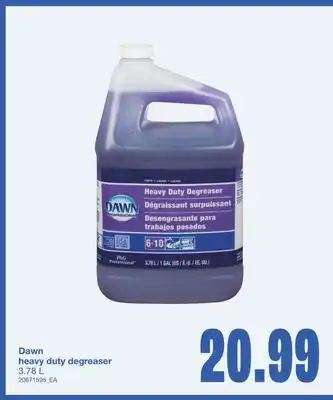 Wholesale Club DAWN HEAVY DUTY DEGREASER, 3.78 L offer