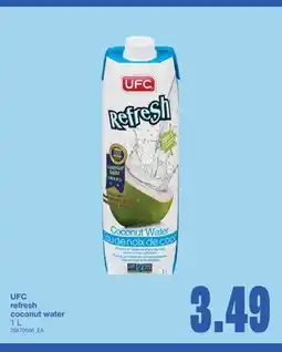 Wholesale Club REFRESH COCONUT WATER, 1 L offer