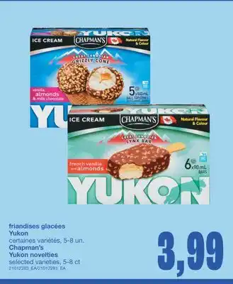 Wholesale Club CHAPMAN'S YUKON NOVELTIES, 5-8 un offer