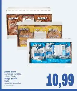 Wholesale Club MEGA SNACK BUNS, 1.25-1.36KG offer