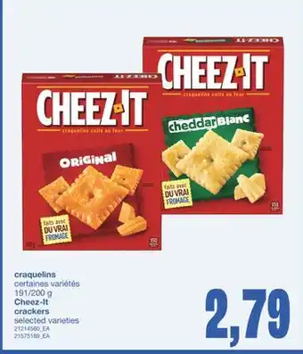 Wholesale Club CRACKERS offer